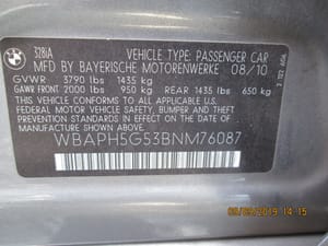2011 BMW 328i