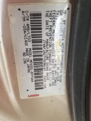 2000 Lexus Es300