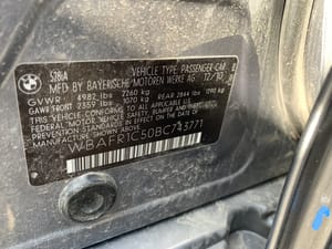 2011 BMW B528i