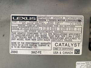2007 Lexus Rx400