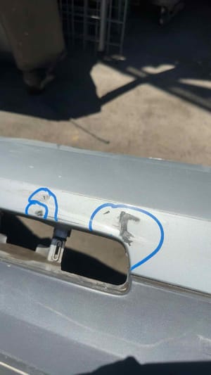 2008 Audi Audiq7 Rear Bumper