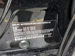 2013 BMW 535i