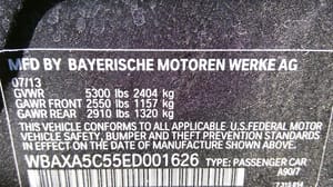 2014 BMW 535i