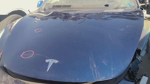 2020 Tesla Model 3 Hood