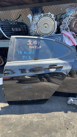 2018 Acura Tlx Rear Door