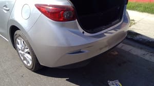 2014 Mazda Mazda3 Rear Bumper
