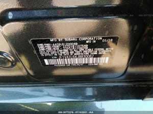 2018 Subaru Subwrx
