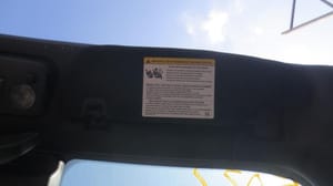 2023 Ford Mustang Sun Visor