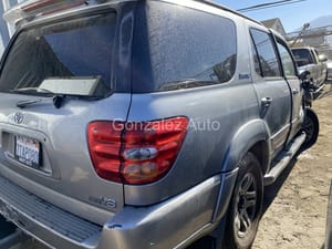 2004 Toyota Sequoia Quarter Panel