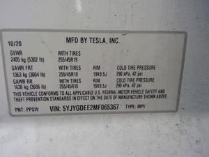 2021 Tesla Model Y