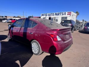 2019 Nissan Versa Dashboard