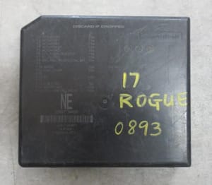 2017 Nissan Rogue Chassis Cont Mod