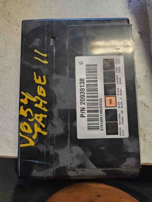 2011 GMC Tahoe Body Control Module