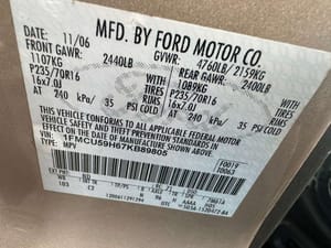 2007 Ford Escape