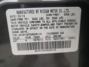 2012 Infiniti M37
