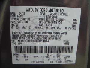 2011 Ford Escape