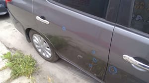 2017 Nissan Versa Rear Door
