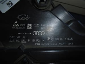 2019 Audi Audiq7 Headlight