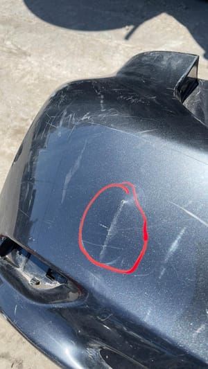 2011 Lexus Ct200h Bumper Cover - Rear