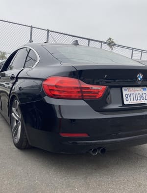 2016 BMW 428i Quarter Panel