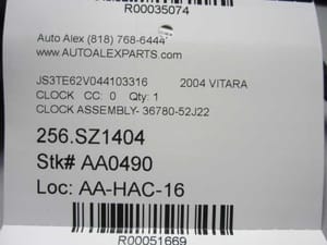 2004 Suzuki Vitara