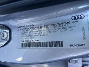 2016 Audi Audia3