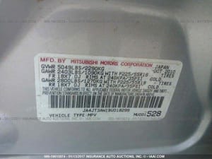 2011 Mitsubishi Outlander