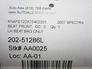 2007 Kia Spectra