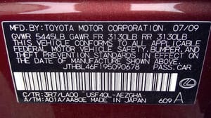 2009 Lexus Ls460