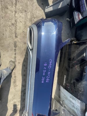2018 Mercedes Benz C-Class Rear Bumper