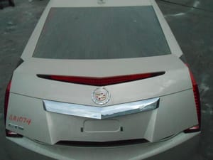 2013 Cadillac Cts Decklid Tailgate