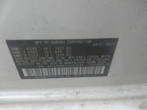 2018 Subaru Impreza