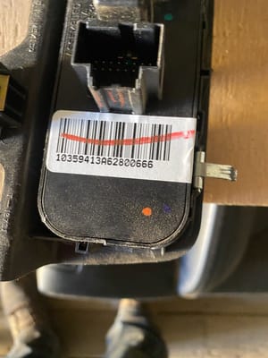 2007 Cadillac Escalade EXT Headlight Switch (dash Mtd)