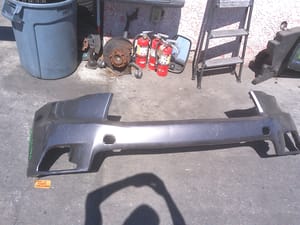 2016 Toyota Highlander Rear Bumper