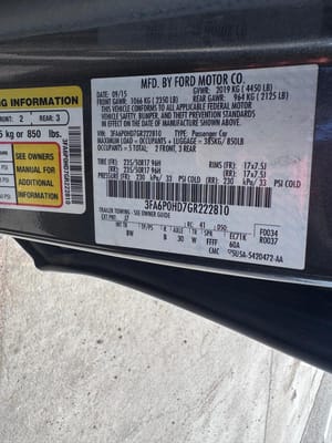 2016 Ford Fusion