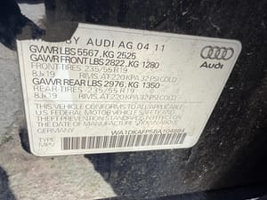 2011 Audi Audiq5