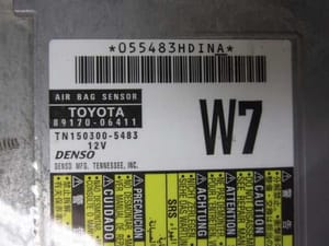 2013 Toyota Camry Chassis Cont Mod