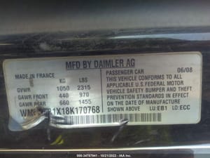 2008 Smart Fortwo