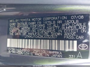 2008 Scion Xd