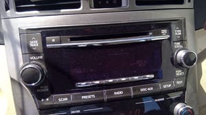 2012 Toyota Avalon Radio