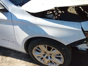 2016 Chevrolet Impala Fender