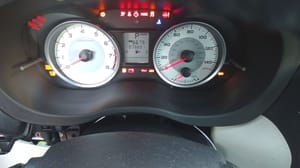 2012 Subaru Impreza Instrument Cluster