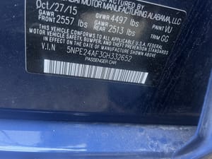 2016 Hyundai Sonata Dashboard