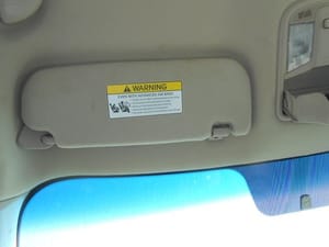 2015 Kia Optimakia Sun Visor