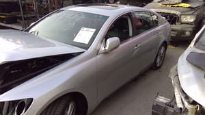 2009 Lexus Gs450 Rear Bumper Reinforcement