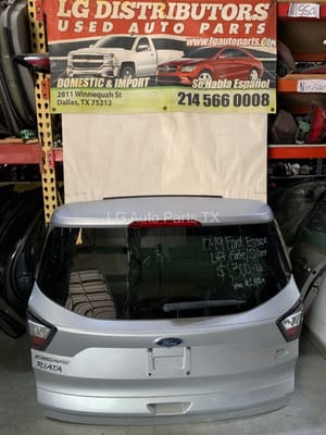 2018 Ford Escape Trunk Lid