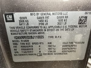 2011 GMC Acadia