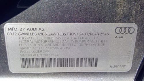 2013 Audi Audia4