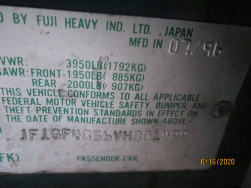 1997 Subaru Impreza