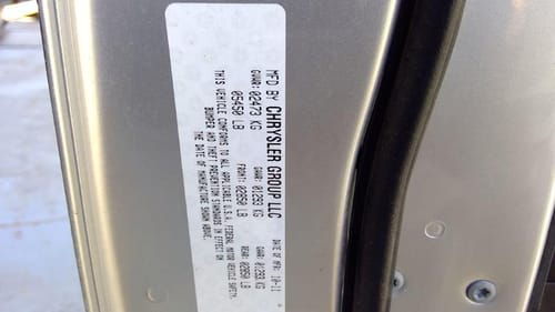 2012 Chrysler Charger